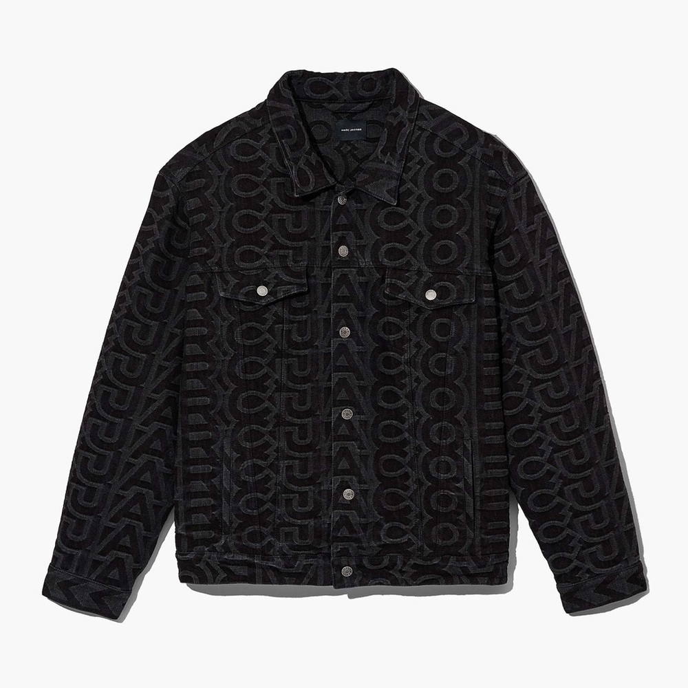 NWT Marc Jacobs Monogram Denim Jacket